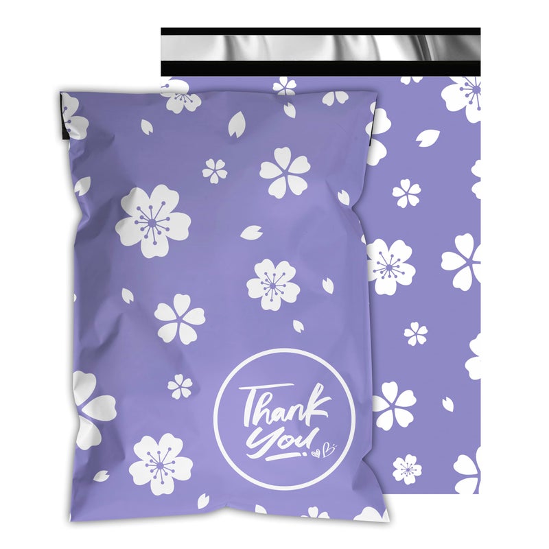 Vapulcio Poly Mailers 10x13 Inch 25 Pcs - Cherry printed Shipping Bags, 2.4mil Thickness, Waterproof and Tear Resistant Mailing Envelopes, Self-Sealing Packaging Bags for Small Business - Image 1